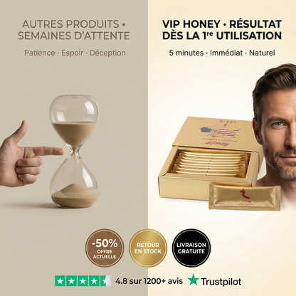 VIP Honey – Miel infusé aux plantes traditionnelles
